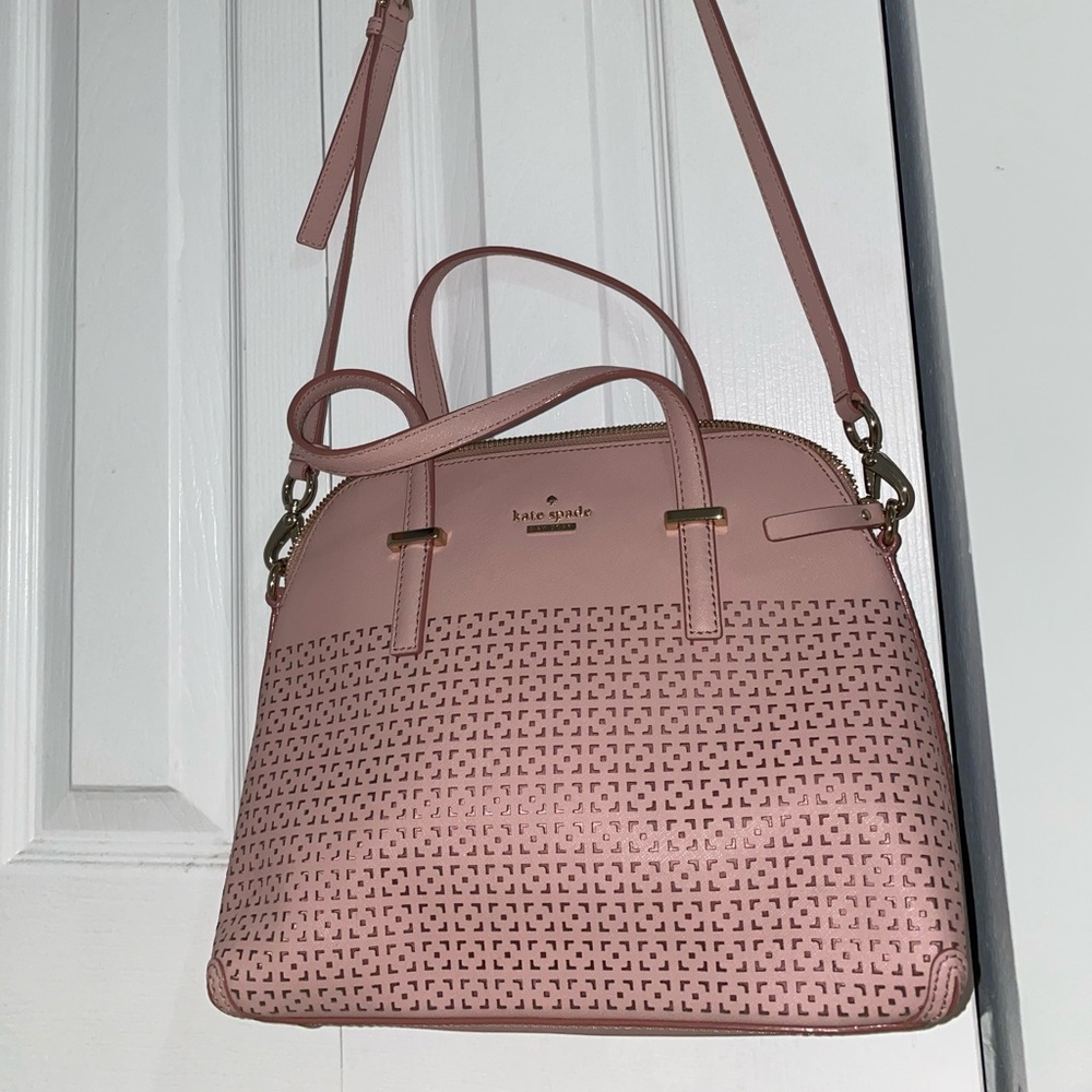 Pink blush Kate spade satchel
